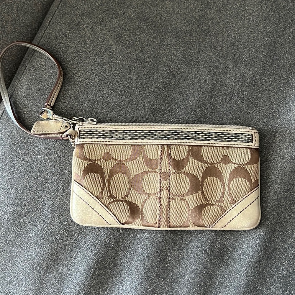 Coach wristlet